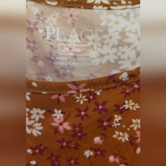 Children's Place Long Sleeved Casual Dress Size Large 10/12 - Picture 3 of 4